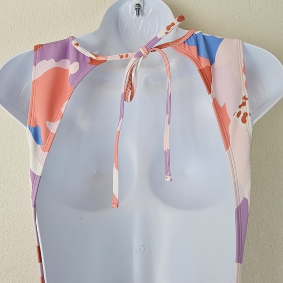 Jolyn x Eryn Krouse Leilani One Piece Surf Swimsuit Size S Open Back UPF 50+ - Picture 6 of 12